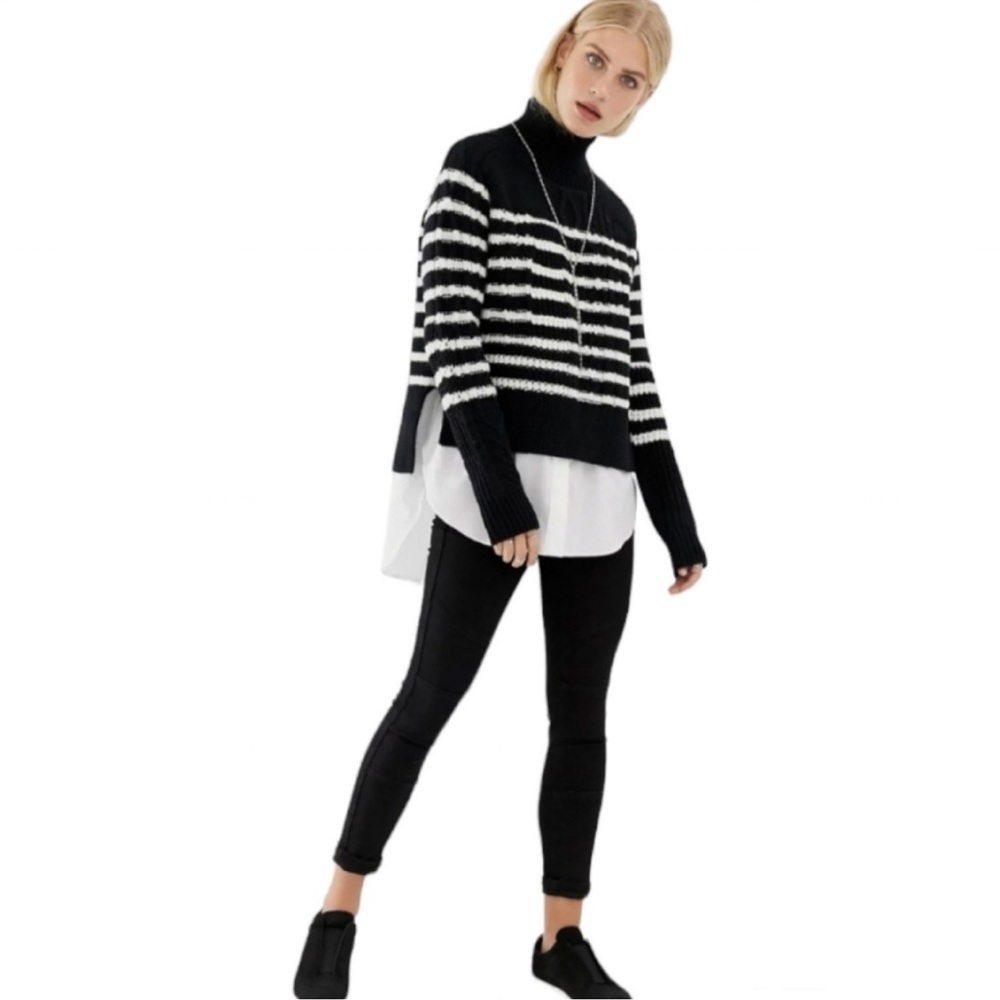 All Saints Roll Neck Sweater